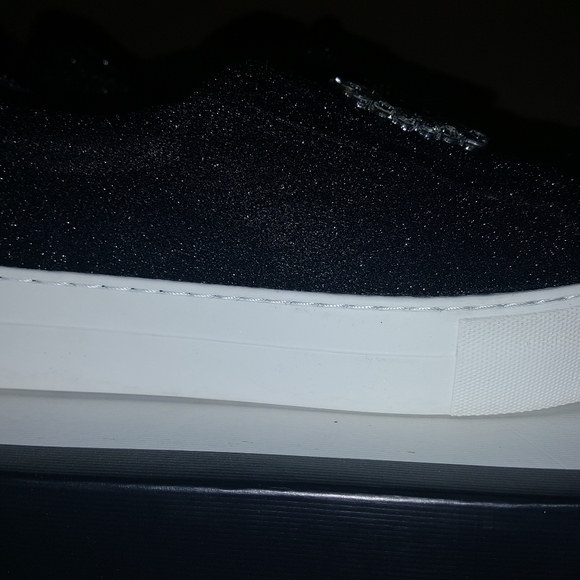 J/Slides Artiste Slip-On Sneaker Blk Glitter - Picture 9 of 10